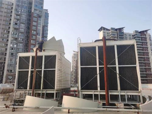玻璃鋼冷卻塔開機時必須做的五項基本工作