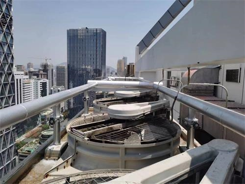 冷卻塔配件直銷：涼水塔在運行過程中有噪音? (深圳裝配式冷卻塔設備價格咨詢)