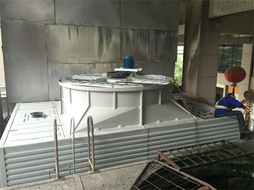玻璃鋼冷卻塔中水和空氣的熱交換方式